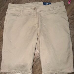 Izod Women's Tan Bermudas